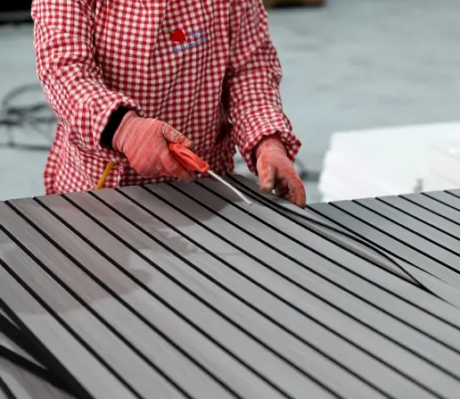 Oak Wood Acoustic Slat Panel for Wall and Ceiling Oak Wood Acoustic Slat Panel for Wall and Ceiling