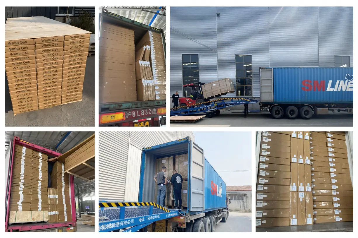 Wood acoustic panel export packaging