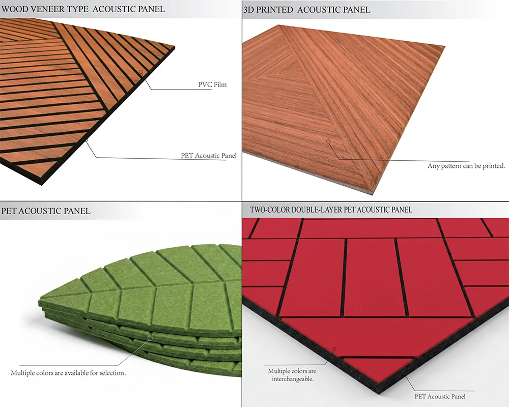 Oak Wood Acoustic Slat Panel for Wall and Ceiling